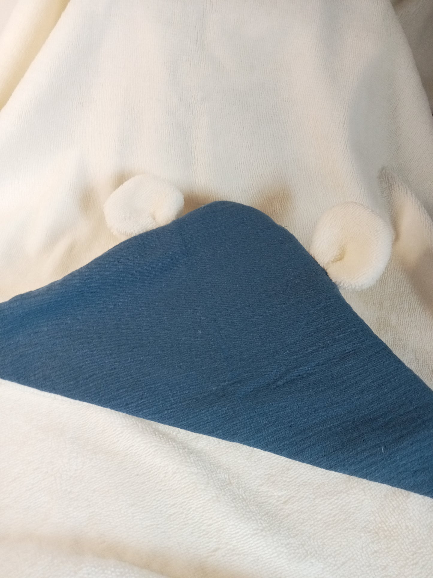 A - CAPE de bain BB  WRAP - L'INCONTOURNABLE Classique - Bambou - sortie/Serviette de bain - Naissance