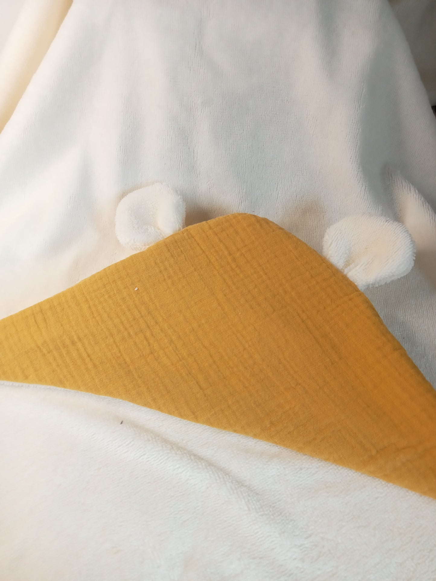 A - CAPE de bain BB  WRAP - L'INCONTOURNABLE Classique - Bambou - sortie/Serviette de bain - Naissance