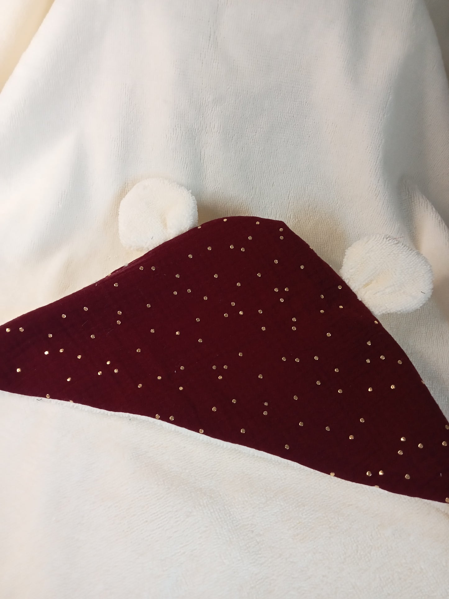 A - CAPE de bain BB  WRAP - L'INCONTOURNABLE Classique - Bambou - sortie/Serviette de bain - Naissance