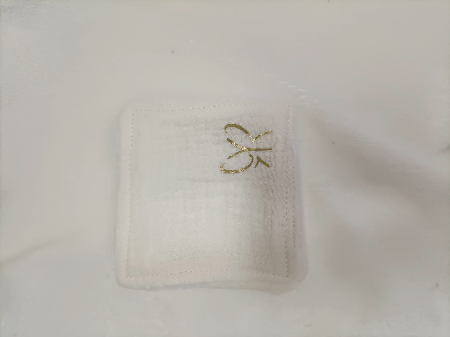 Lingettes Bambou - simple face - carré coton lavable - zéro déchet