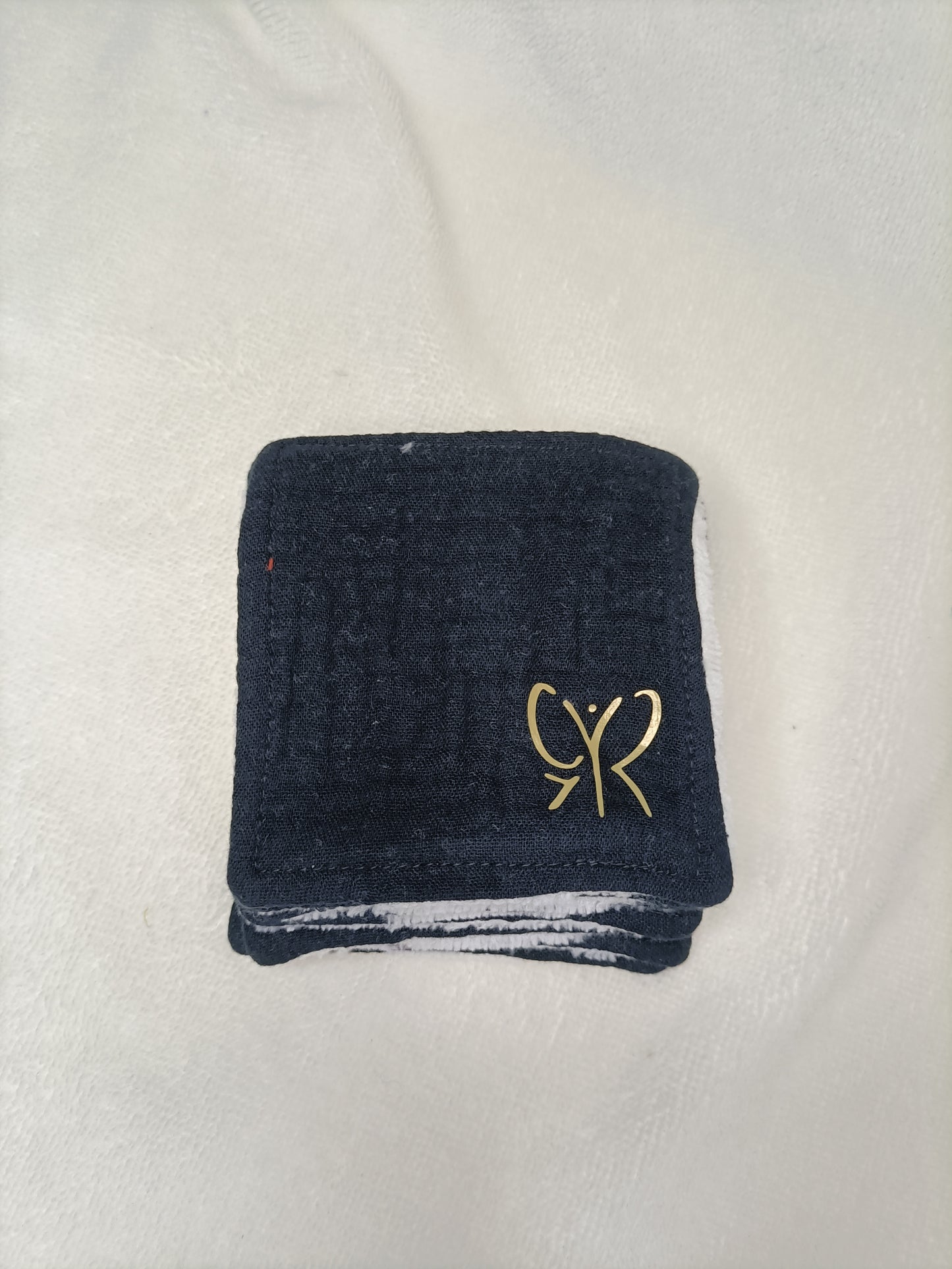 Lingettes Bambou - simple face - carré coton lavable - zéro déchet