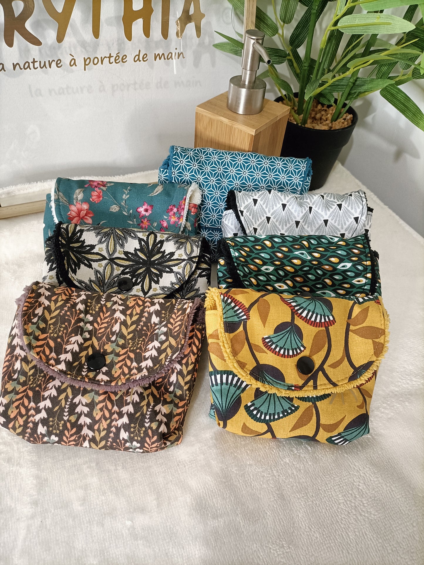 Pochettes à savon - imperméable INT2RIEUR BAMBOU